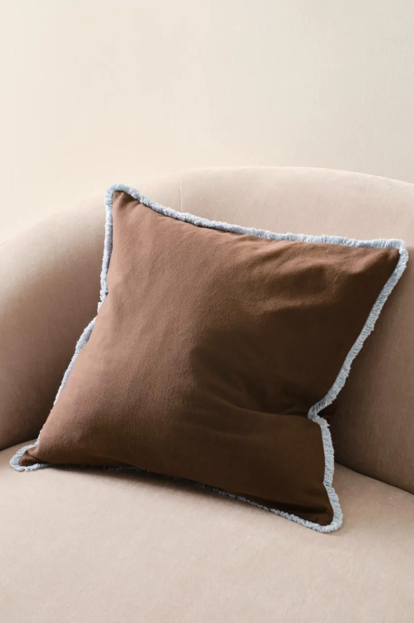 Prydnadskuddar & Fodral|Jotex EMMA Kuddfodral 50x50 Cm Brun/blå