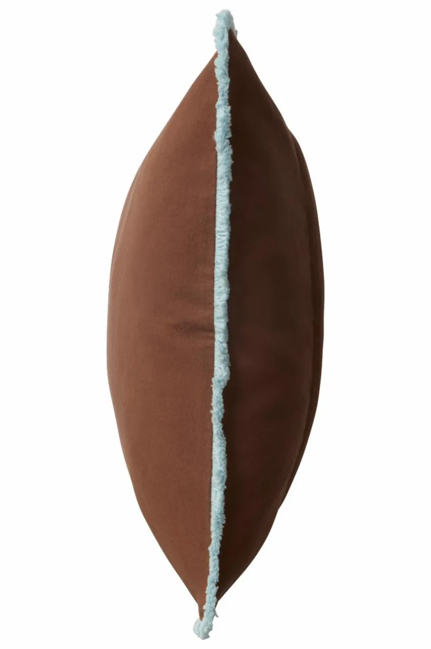 Prydnadskuddar & Fodral|Jotex EMMA Kuddfodral 50x50 Cm Brun/blå