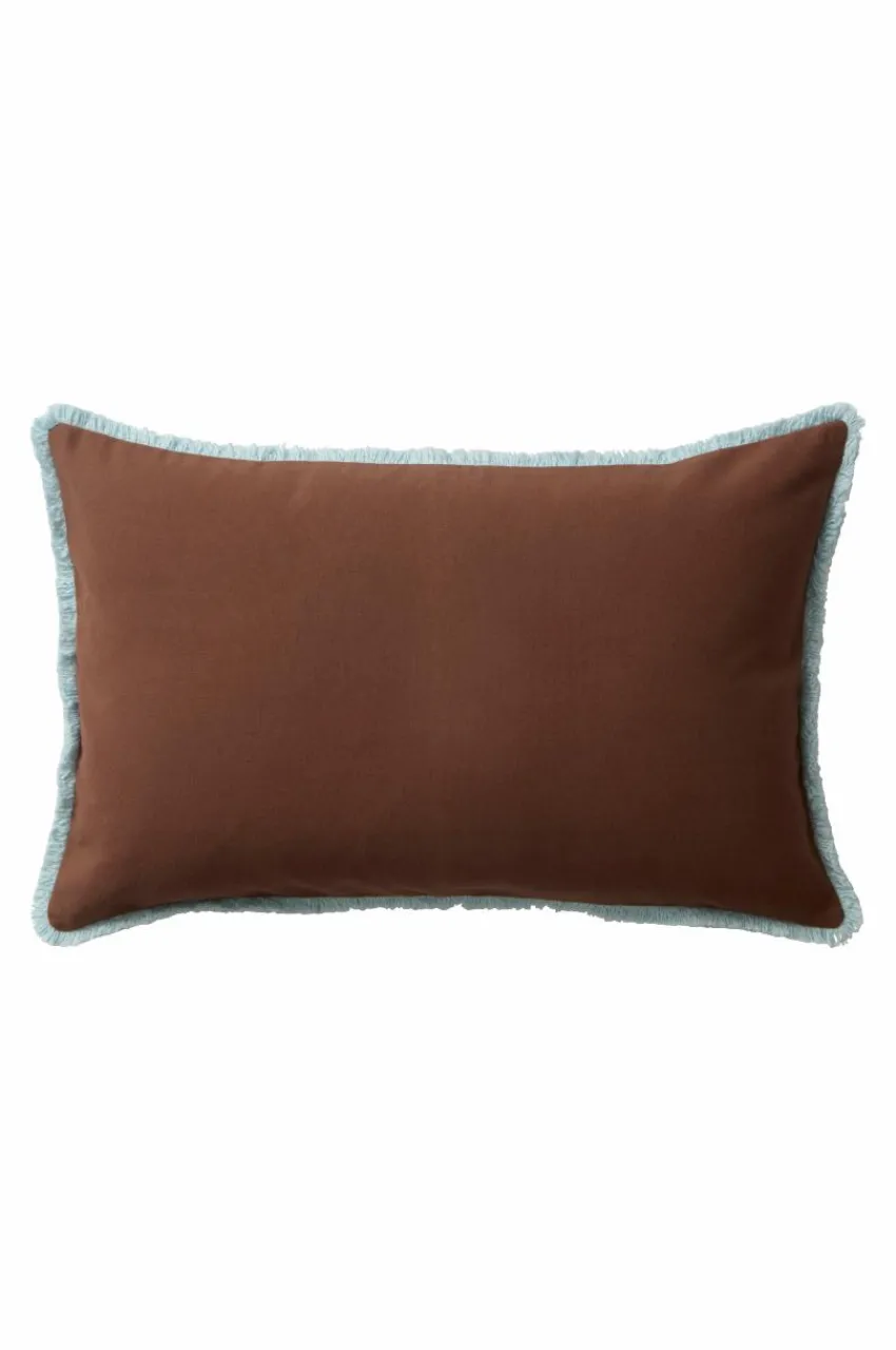 Prydnadskuddar & Fodral|Jotex EMMA 40x60 Cm Kuddfodral Brun/blå