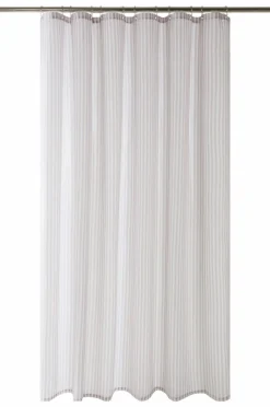Duschdraperier|Jotex EMMY Duschdraperi Ljusbeige/vit