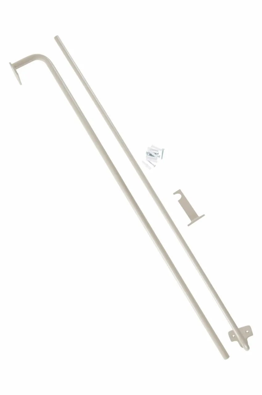 Gardinstänger|Jotex EMRY Gardinstång Enkel 125-203 Cm