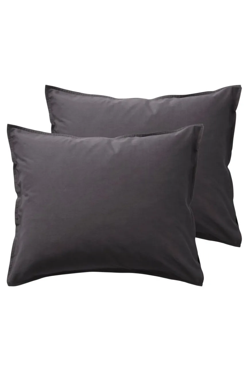 Örngott|Jotex ENA örngott 2-pack Ekologisk 60x50 Cm Asfalt