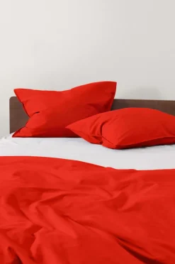 Örngott|Jotex ENA örngott 2-pack Ekologisk 60x50 Cm Tomatröd