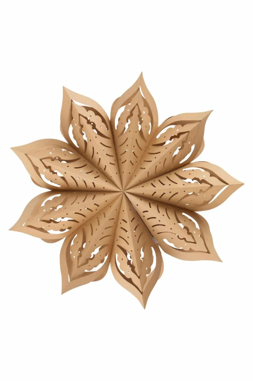 Julbelysning|Jotex ERIS Julstjärna ø 62 Cm Brun