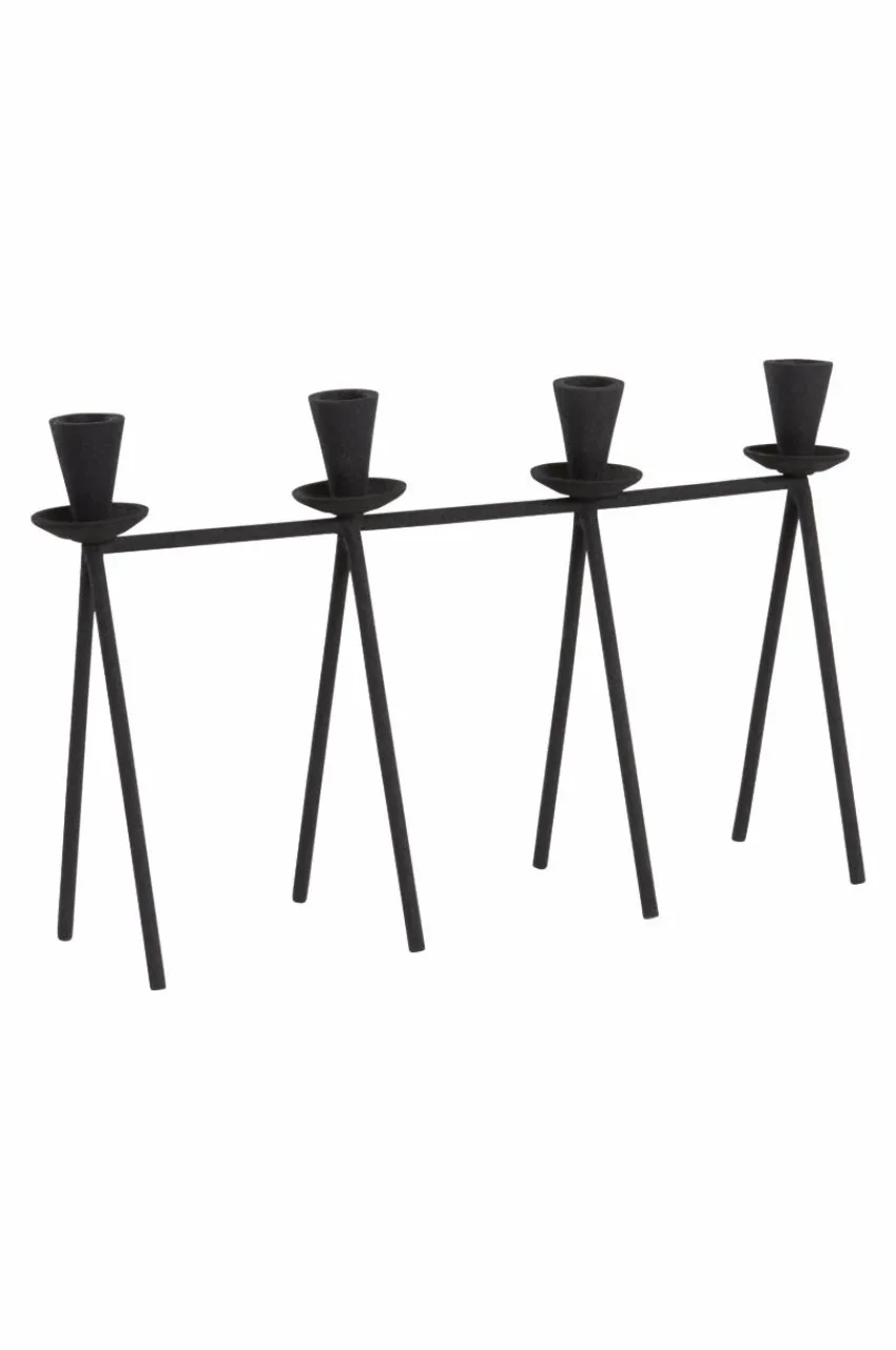 Ljusstakar|Juldekoration|Jotex ESTEFAN Ljusstake Svart