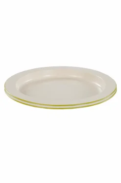 Tallrikar|Jotex ETTA PICNIC Tallrik 2-pack ø 30 Cm Beige/grön