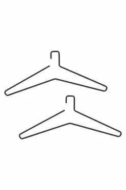 Hallmöbler|Förvaring|Jotex EVERLY Galge 2-pack Svart