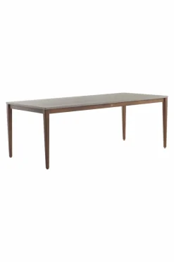 Utebord|Utemöbler|Jotex EWARTON 100x220 Cm Matbord Teak/Fiberstone