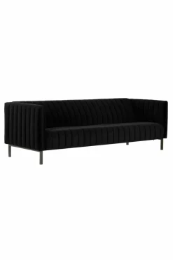 Soffor|Jotex FAYETTE Soffa 3-sits Svart