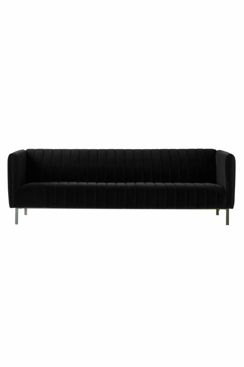 Soffor|Jotex FAYETTE Soffa 3-sits Svart