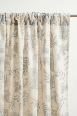 Multifunktionsgardiner|Jotex FERN Mutlifunktionslängd 2-pack Silvergrå