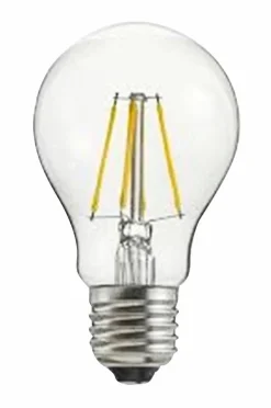 Ljuskällor|Jotex Filament Dekorationslampa LED Dimbar E27 4W ø 60 Mm Amber Transparent