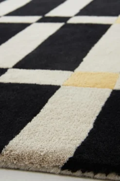 Ullmattor|Jotex FIORELLA Ullmatta 200x300 Cm Beige/Svart
