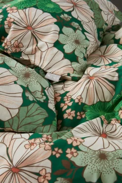 Barnsängkläder|Jotex FIORI MINI Påslakanset Spjälsäng Grön/multi