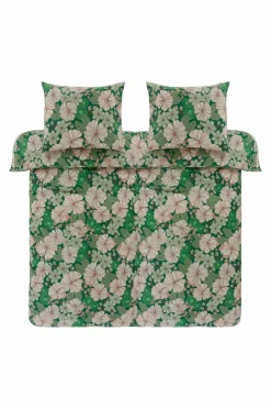 Påslakanset|Jotex FIORI Påslakanset Dubbelsäng Grön/multi