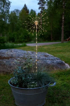Julbelysning|Jotex Firework Utomhusdekoration Transparent