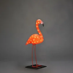 Utebelysning|Utebelysning|Jotex Flamingo LED Höjd 70 Cm Orange