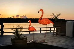 Utebelysning|Utebelysning|Jotex Flamingo LED Höjd 70 Cm Orange