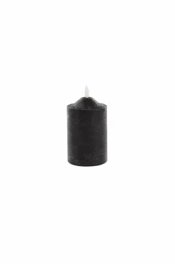 Ljus|Jotex FLAMMAN Blockljus LED Svart