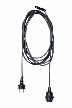 Utebelysning|Utebelysning|Jotex Flex Out Lampupphäng Utomhus, 250 Cm Svart