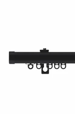 Gardinskenor|Jotex FLEXI Gardinskena Set Svart 200 cm