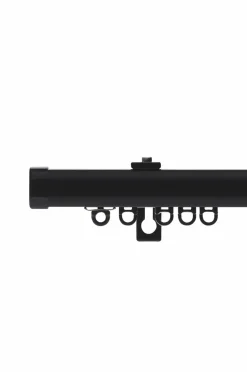 Gardinskenor|Jotex FLEXI Gardinskena Set Svart 225 cm