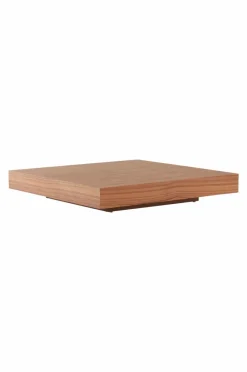 Bord|Jotex FLOAT Soffbord 110x110 Cm Teak faner