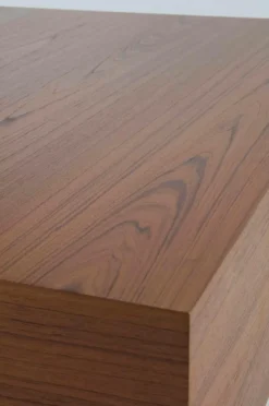 Bord|Jotex FLOAT Soffbord 110x110 Cm Teak fanér