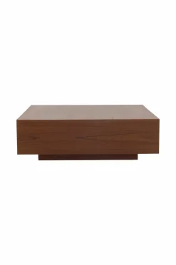 Bord|Jotex FLOAT Soffbord 110x110 Cm Teak fanér