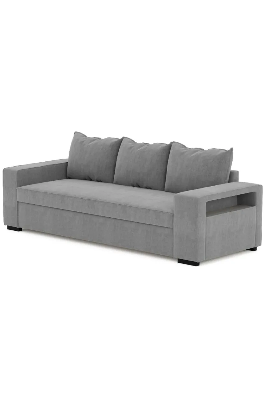 Soffor|Jotex FLORENCE Bäddsoffa 3-sits Grå