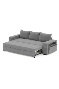 Soffor|Jotex FLORENCE Bäddsoffa 3-sits Grå
