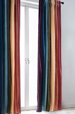Barngardiner|Sammetsgardiner|Jotex FLORENCINA funktionsgardin - 1 Längd Multi