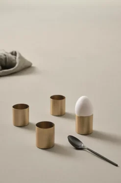 Kökstillbehör|Jotex FLORES äggkopp 4-pack Guld