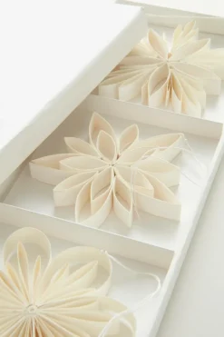 Juldekoration|Jotex FLORESSA Dekorationshänge 3-pack Naturvit