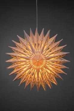 Julbelysning|Jotex FLOWER Julstjärna ø 60 Cm Vit