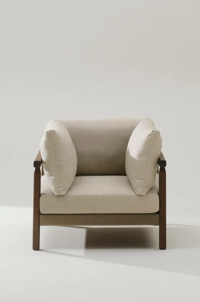 Loungemöbler|Utemöbler|Jotex FONTHILL Fåtölj Teak/Brun
