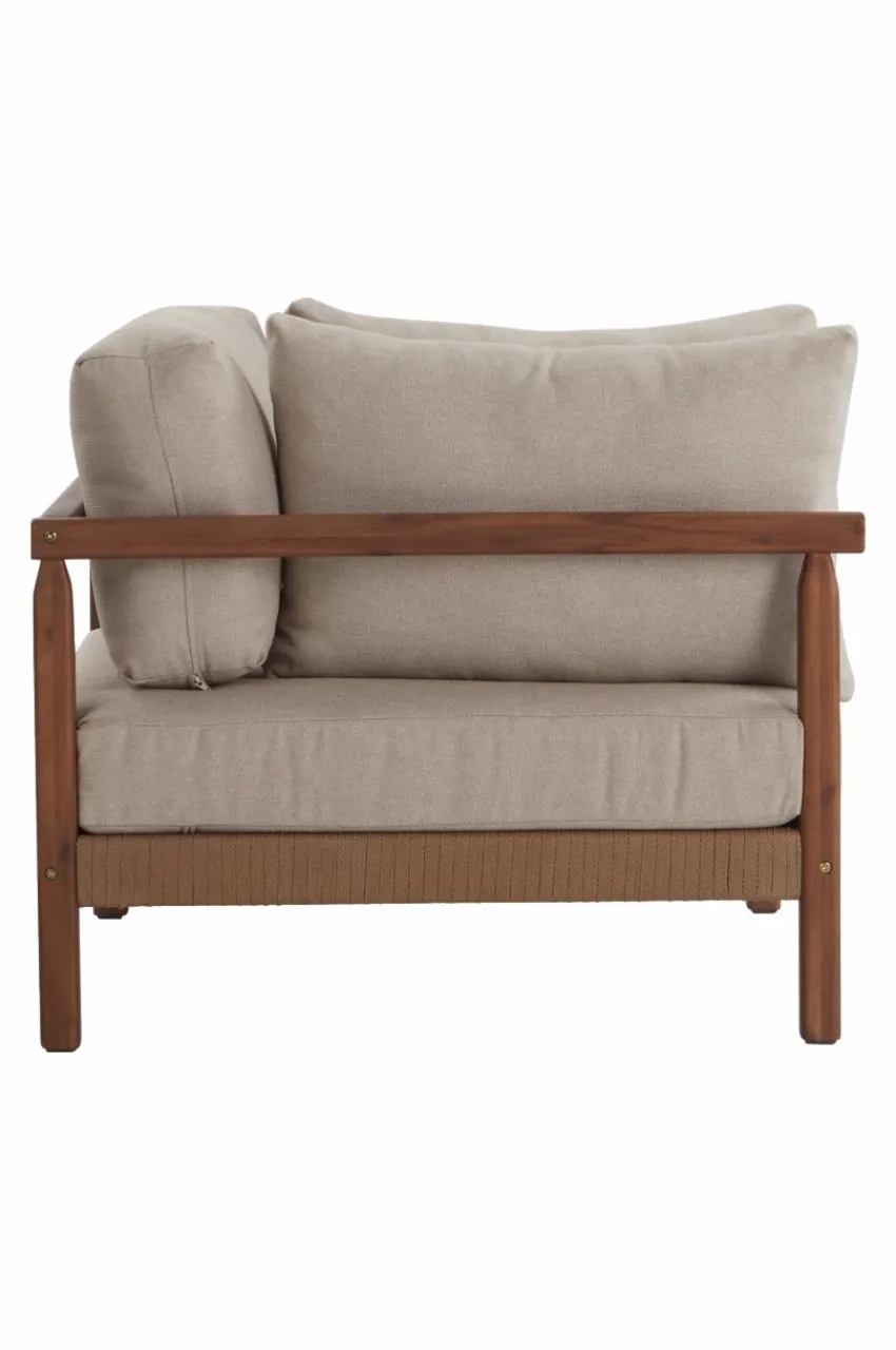 Loungemöbler|Utemöbler|Jotex FONTHILL Fåtölj Teak/Brun