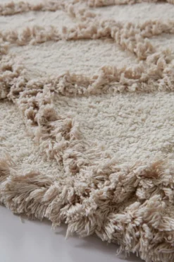 Bomulls- & Trasmattor|Jotex FORMA Bomullsmatta 200x300 Cm Naturvit/beige