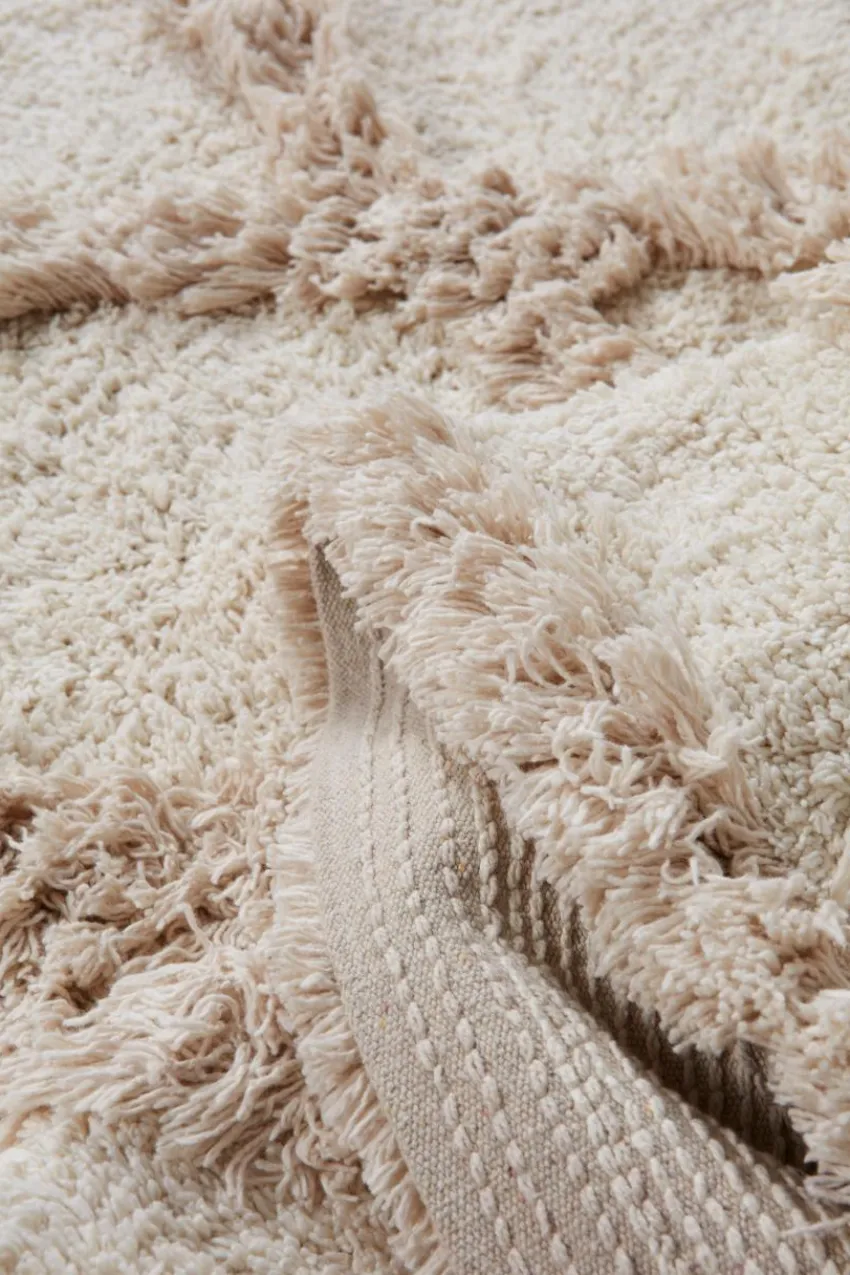 Bomulls- & Trasmattor|Jotex FORMA Bomullsmatta 200x300 Cm Naturvit/beige