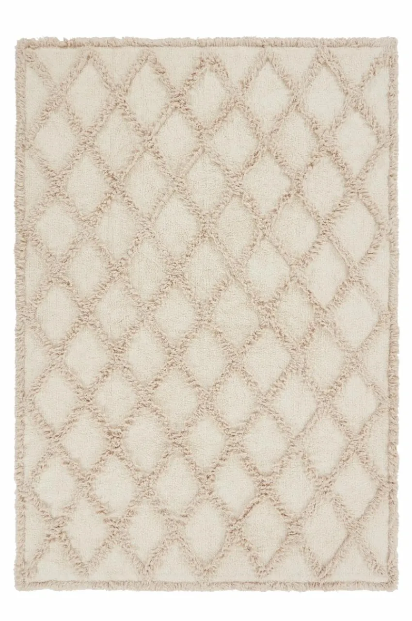 Bomulls- & Trasmattor|Jotex FORMA Bomullsmatta 200x300 Cm Naturvit/beige