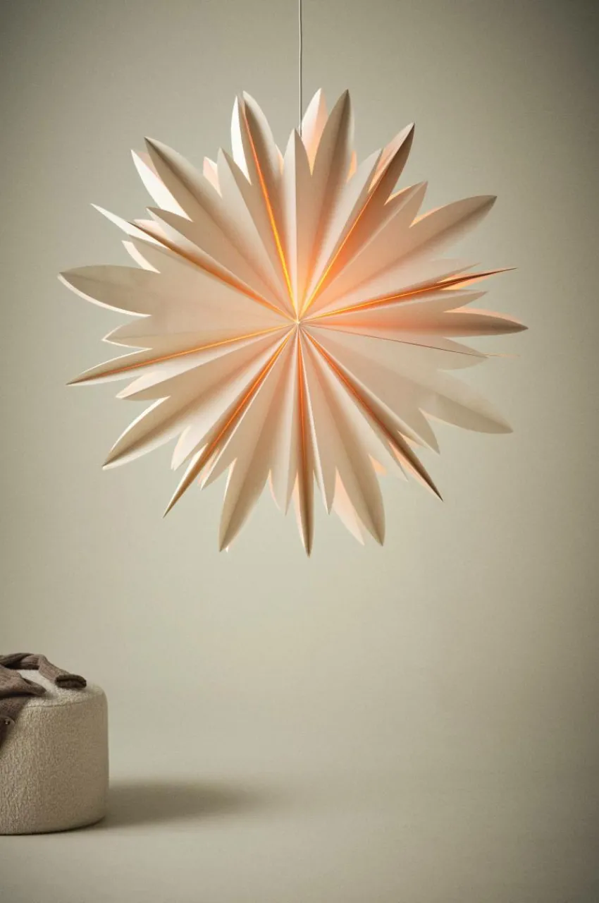 Julbelysning|Jotex FORMOSA Julstjärna ø 120 Cm Beige