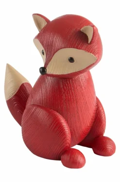 Prydnadssaker|Jotex FOX Dekorationsfigur Röd