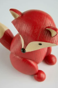 Prydnadssaker|Jotex FOX Dekorationsfigur Röd
