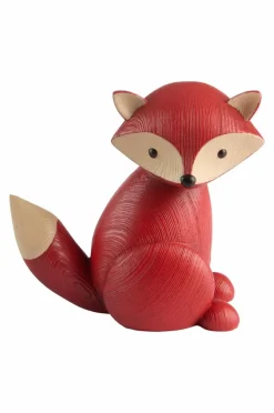 Prydnadssaker|Jotex FOX Dekorationsfigur Röd