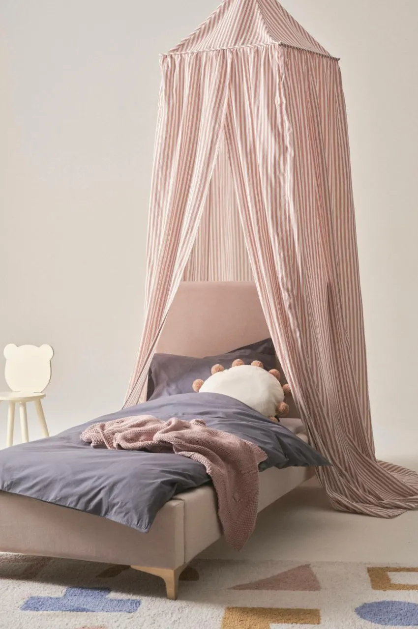 Barnsängkläder|Jotex FRANNY Sänghimmel Vit/rosa