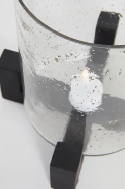 Ljuslyktor|Jotex FRECKLES Ljuslykta Svart/genomskinlig