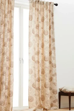 Linnegardiner|Multifunktionsgardiner|Jotex FREYA Multifunktionsgardin 2-pack Beige