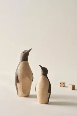 Juldekoration|Jotex FROSTIES Dekorationsfigur 2-pack Mörkbrun/ljusbrun