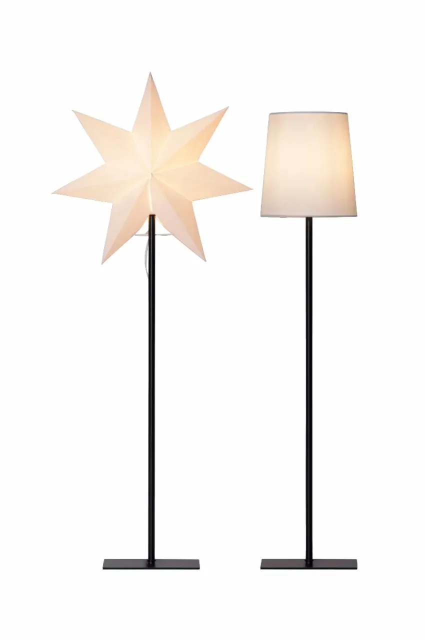 Julbelysning|Jotex FROZEN Jul/bordslampa - Hög Svart/vit