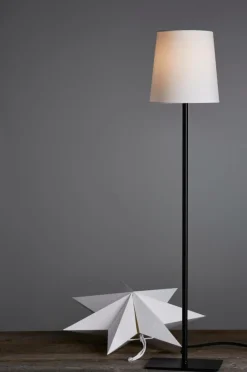 Julbelysning|Jotex FROZEN Jul/bordslampa - Hög Svart/vit